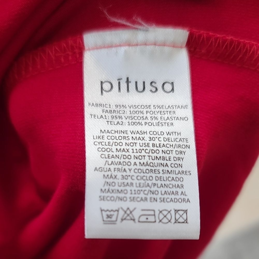 Pitusa One Shoulder Cut Out Side Slit Dress Standard - Picture 10 of 11